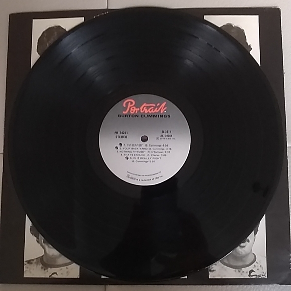 Burton Cummings - Burton Cummings LP - Picture 5 of 6